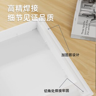 奶油风定制铝合金卫生间管道预留卡扣检修口装饰盖板下水道检查口