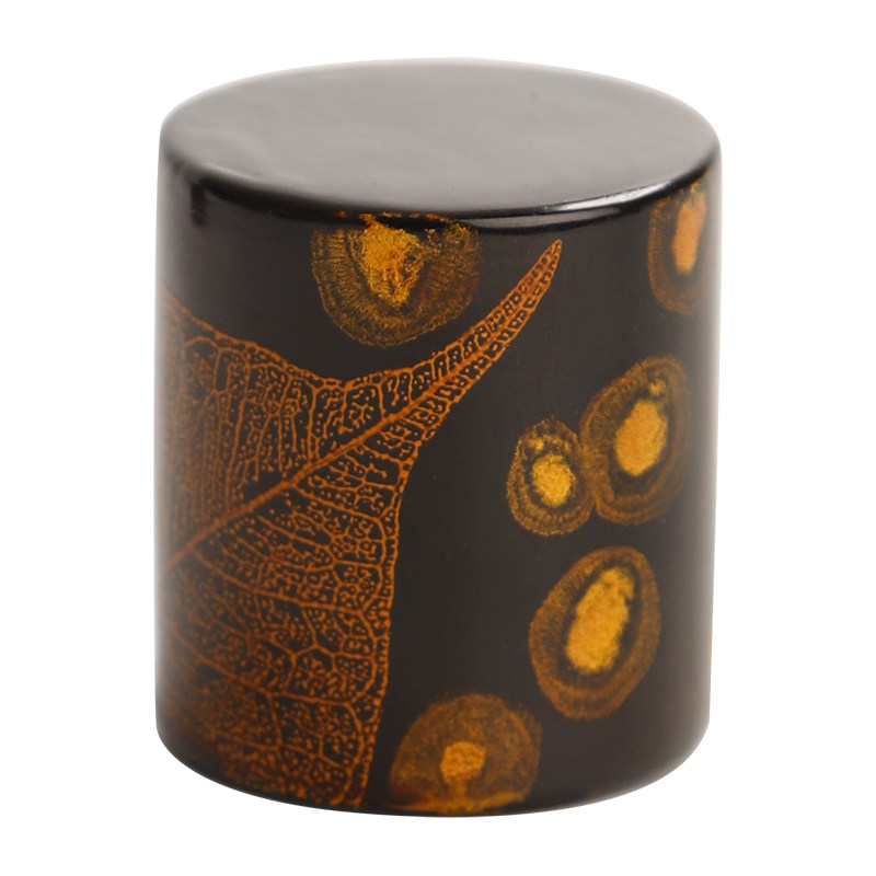 天然大漆榉木盖置壶盖托紫砂茶壶盖置托盖碗盖架板指茶玩茶道配件