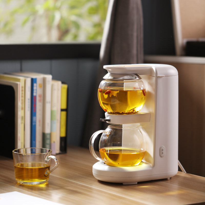 鸣盏黑茶煮茶器全自动蒸汽普洱电热养生黑茶壶电煮茶壶家用茶饮机
