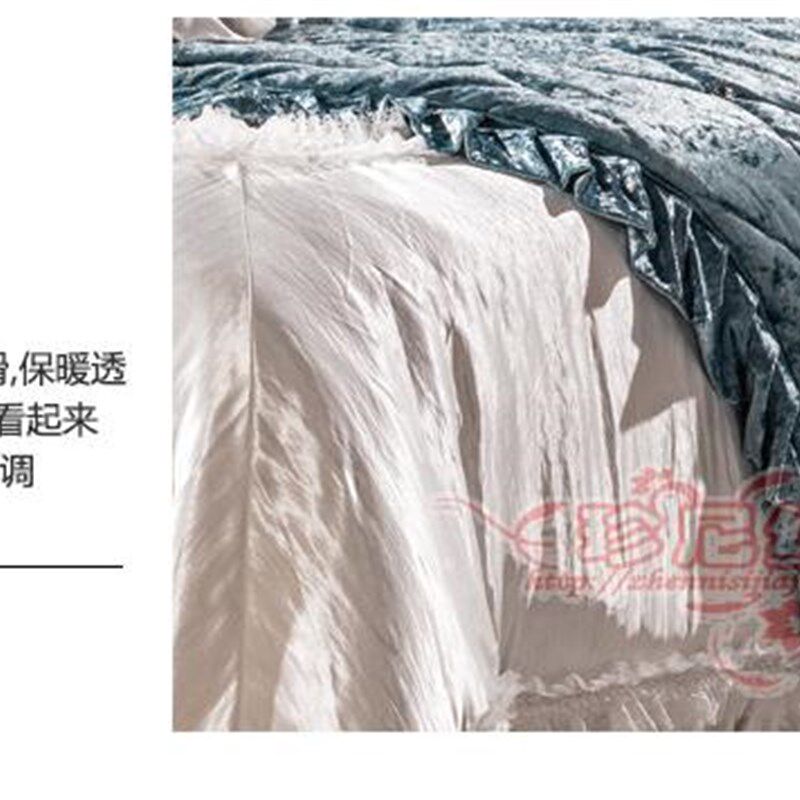 欧式法式床上用品古典婚庆高档样板房床品九件套装样板间多件套