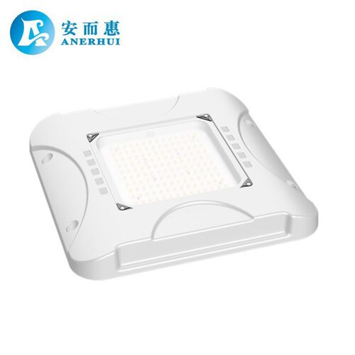 批量生产led方形油站灯套件200-240瓦防水嵌入式美规油站灯外壳