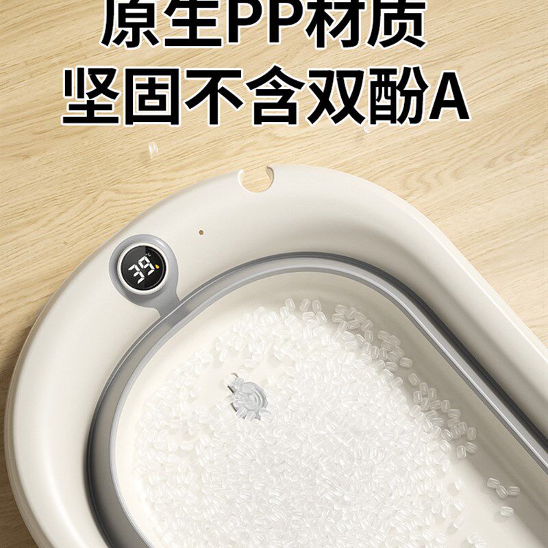 婴儿可折叠浴缸无弯曲支架浴缸浴缸护理桌可以坐和躺浴缸新生儿童