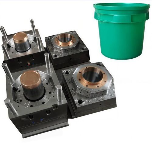 油漆桶模具注塑加工PP/PC塑料桶模具注塑模具加 工模具配件桶提手
