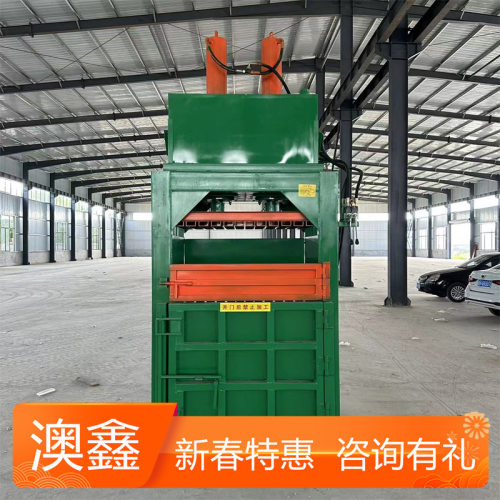 纤维丝双缸立式液压30吨打包机