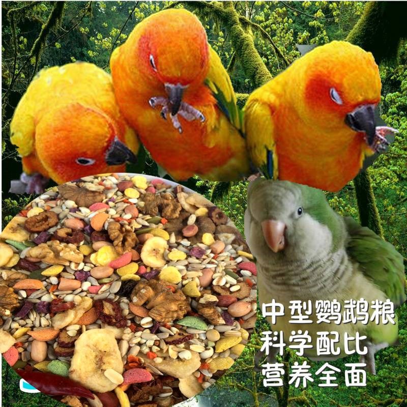 鹦鹉鸟食鸟粮饲料5斤袋装包邮