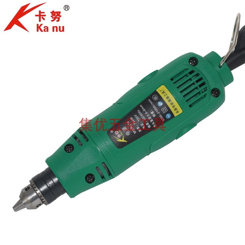 卡努518电磨小型电动打磨机玉石抛光神器打孔磨头切割木雕电动磨