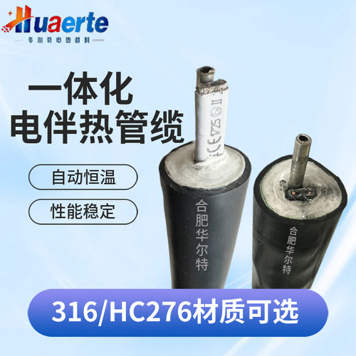 电加热管SDHPT-06-02-80W-02SS/ 316ss伴热取样管一体化电伴热管