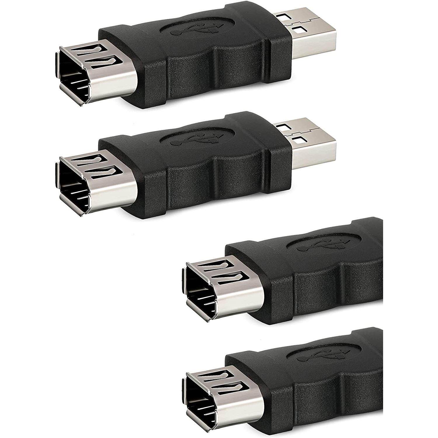 usb公转1394 6p母转接头 火线Firewire 6针转换头 摄影打印机转接