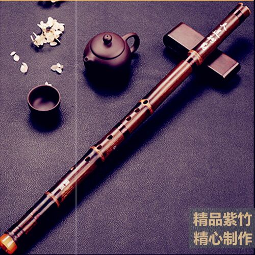。萧短萧紫竹洞箫专业箫潇萧笛G调乐器初学入门八孔6古风小啸洞萧