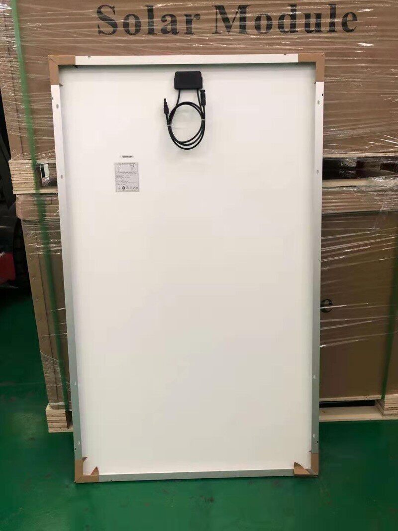 太阳能光伏电池板全新250W-450W单多晶发电家用船用充电瓶24V48v