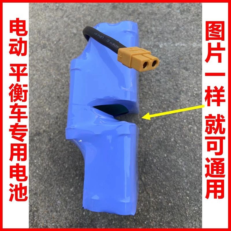 平衡车电池36v通用凹槽双轮扭扭行车42V锂电池领奥左拉专电瓶系梦