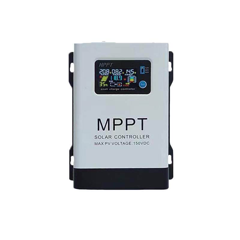 MPPT太阳能控制器12-96V电池通用230V输入光伏充电器智能高效安全