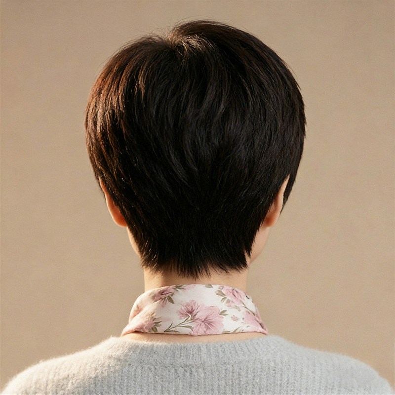 假发2026新款全头套女真人发丝中老年女士妈妈款无痕全真发假发套
