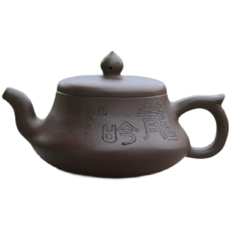 涵艺轩周婷紫砂壶宜兴太湖石紫泥壶紫砂茶壶全手工功夫茶具泡茶壶