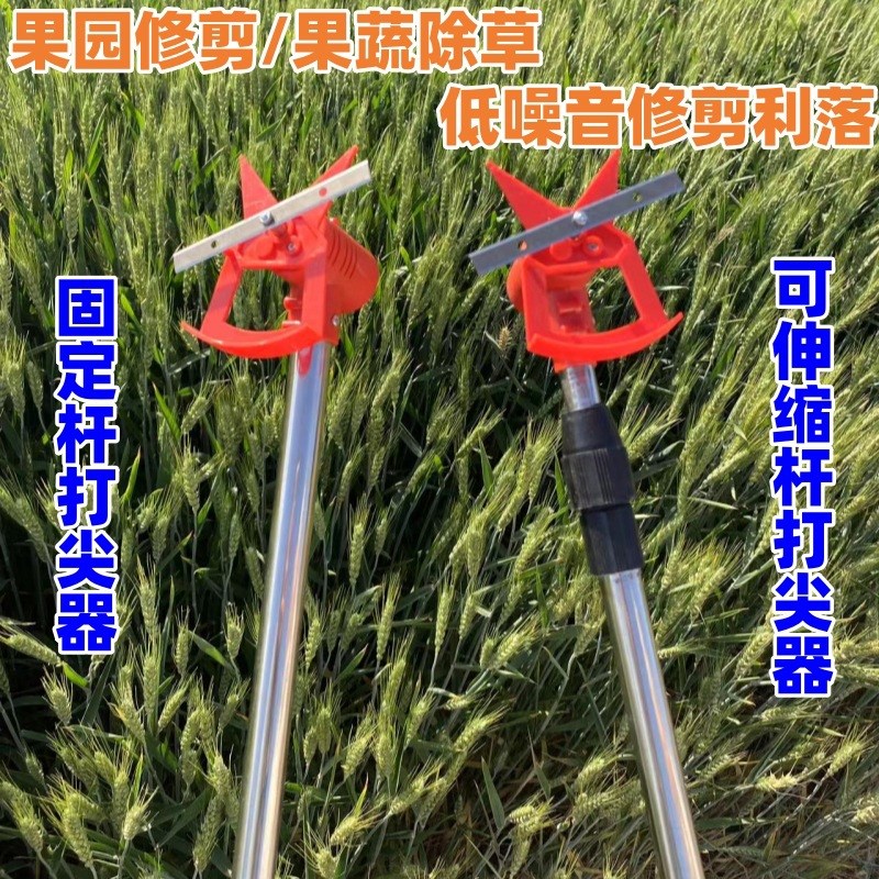 锂电纯铜电机电动打尖机花椒果树蔬菜金银花葡萄藤打尖器超长待机