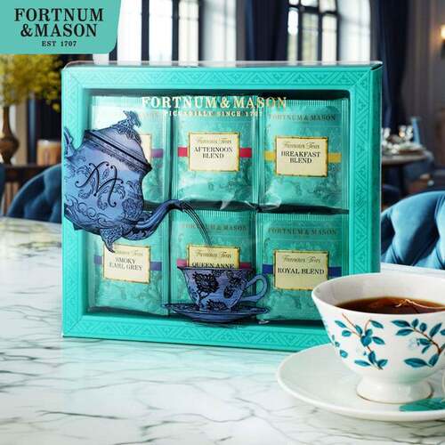 Fortnum&Mason福南梅森英国进口著名经典红茶60茶包伴手礼盒120g