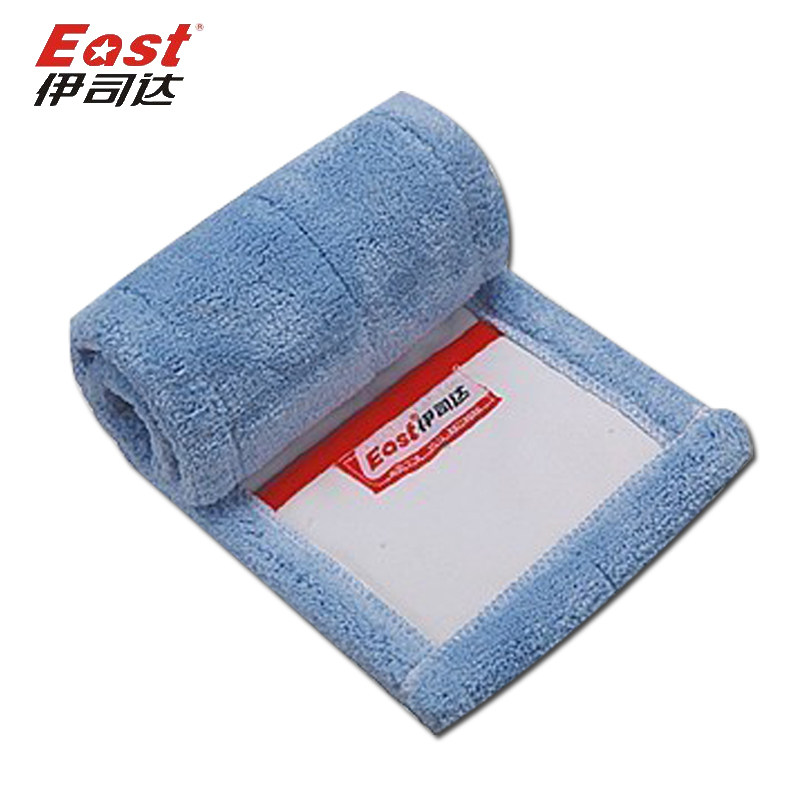 伊司达平板拖把替换布墩布拖布 地板清洁细纤维棉纱配布 3个包邮