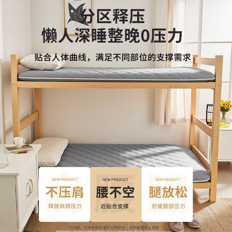 床垫软垫宿舍学生单人薄款租房专用床褥垫地垫睡觉打地铺保护垫子
