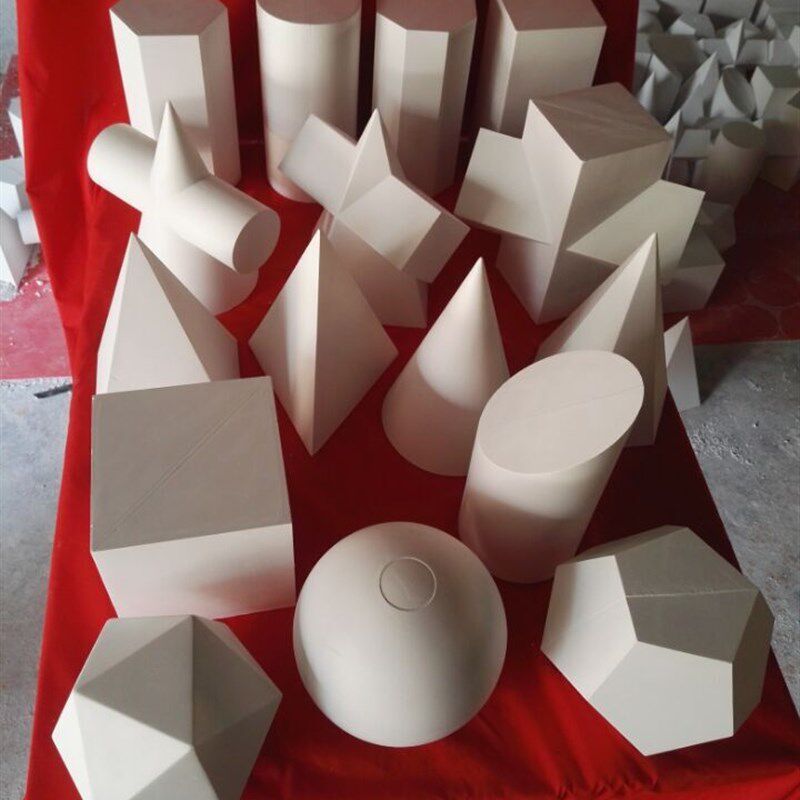 快包邮石膏大号几何体模具素描静物写生美术用品艺考教具家居摆件