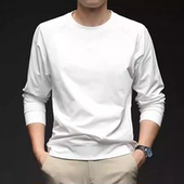 王福贵定制～男士 简约卫衣 百搭简约圆领套头卫衣3.11 男士