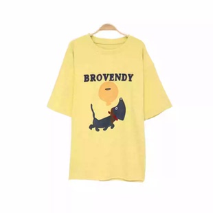 王福贵定制～圆领磨毛刺绣宽松T3.24 气球T