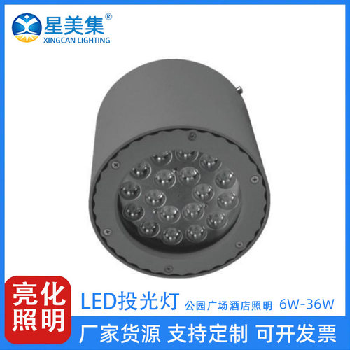 户外LED双向壁灯照树门柱