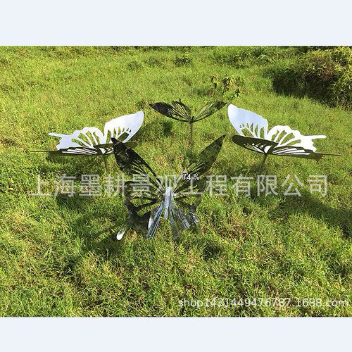 厂家供应不锈钢蝴蝶景观雕塑