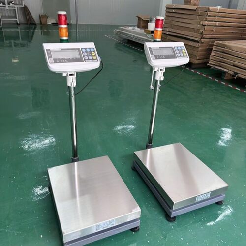 上海TCS-150kg5g不锈钢台面防水台秤电子计重台秤