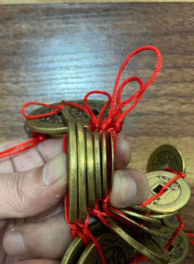 五帝钱压门槛石下压出入平安入户门过门石专用加厚门地垫铜钱真品