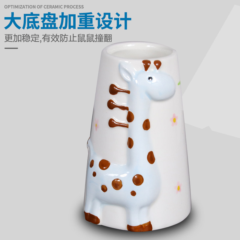 陶瓷自动食盆水盆非洲迷你刺猬雏鸟蜥蜴守宫花枝鼠喂水器仓鼠饮水