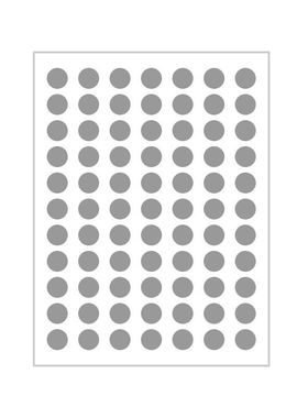 770个10mm圆点圆形标签贴纸1cm红色黄色蓝色绿色粉色白色黑色橙色