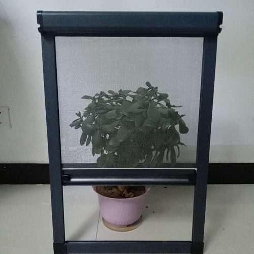 定做纱窗隐形纱窗沙窗卷帘上下拉防铝合金蚊卷筒式伸缩带纱窗
