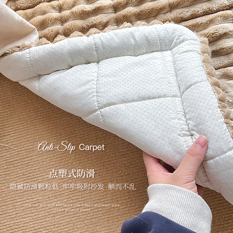 飘窗垫窗台垫轻奢高级感秋冬毛绒2024新款改造神器阳台榻榻米垫子
