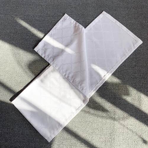 包邮新品全涤提花桌旗防水35*182cm餐桌装饰布家用电视柜茶几盖巾