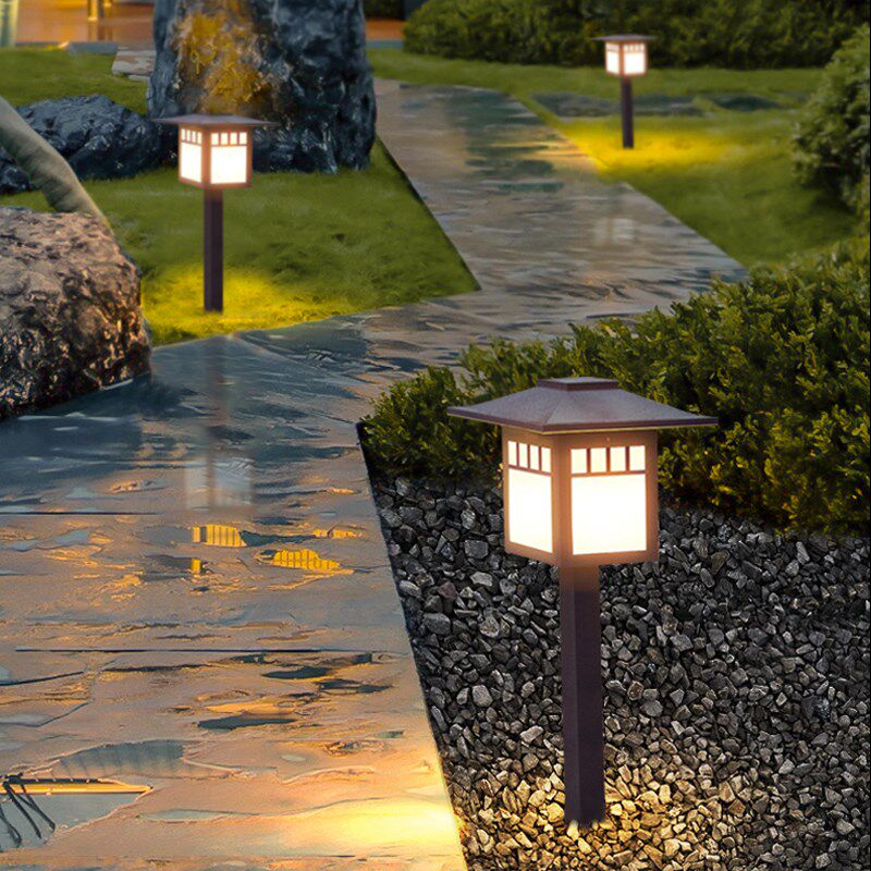 户外灯防水草坪灯led庭院氛围装饰灯新中式草地灯园林景观高杆灯