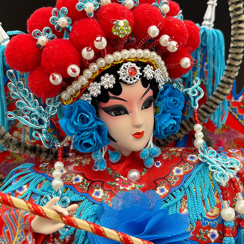 北京京剧人偶手工艺摆件中国特色礼物送老外出国礼物纪念品伴手礼