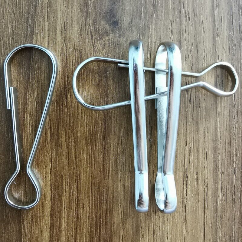 金属朱胆扣钥匙链扣葫芦扣八字挂钩扣钥匙圈配件腰挂扣猪胆快挂扣