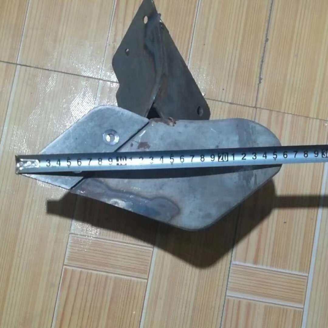 农用配件 地膜覆盖机前后犁铧 正反面开沟犁覆土犁盖地翻土犁工具