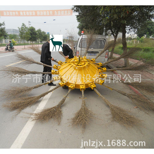 供应全自动液压收放扫地机全自动折叠扫把扫路机简易操作效率高