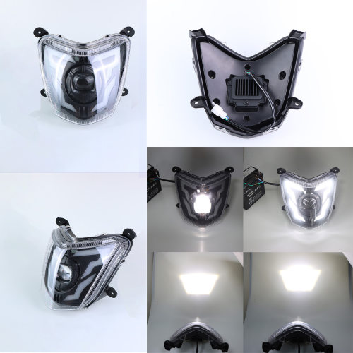 三禾摩托车LED前大灯适用19-20款本田CRF450L XR越野车前照灯改装