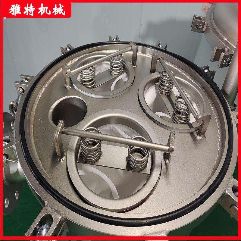 304不锈钢单袋布袋式过滤器农村水家用井水工业污水袋式过滤设备