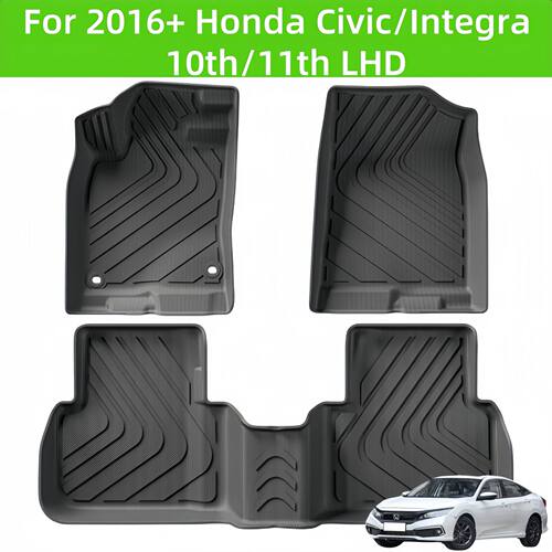 For16-25 Civic/Integra 10th/11th TPE Car Floor Mat/Trunk Mat