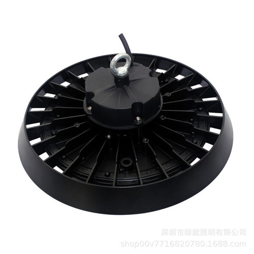 100-347v 480v工厂灯ETL工业厂房灯240w300w天井圆形ufo工矿灯LED