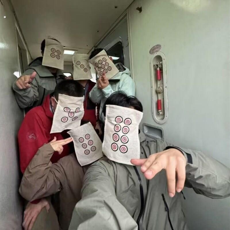 让子弹飞麻匪九筒面具聚会派对趣味搞怪搞笑创意神秘感影视道具