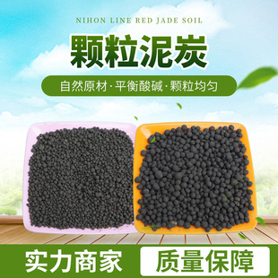 泥炭土颗粒 圆粒草炭土-多肉介质兰花植料 颗粒泥炭土1-3mm,3-6mm