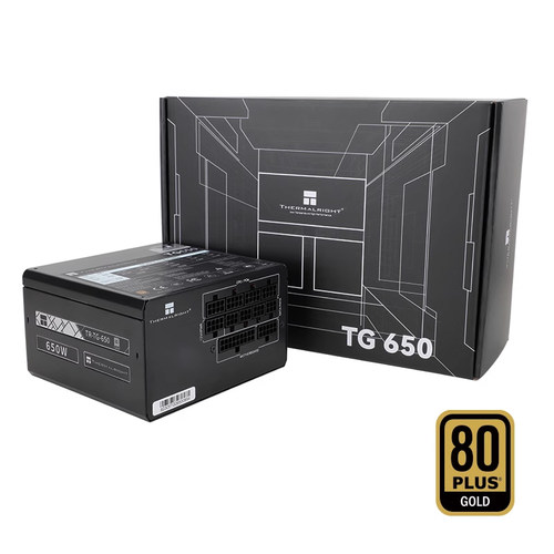 利民TG650W金牌全模组ATX3.0电源750W/850W全日系电解电容PCIE5.0