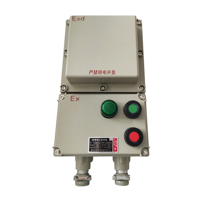 防爆磁力启动器BQC-10A/20A//40A/60A/100A电机开关配电箱控制箱