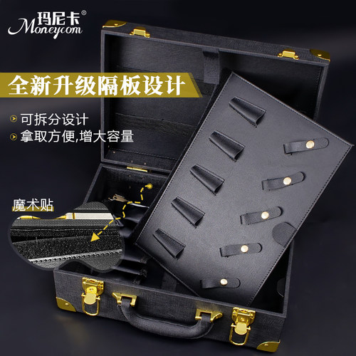 美发工具箱理发专用手提箱包潮流剪刀箱子多功能大容量剪刀收纳盒