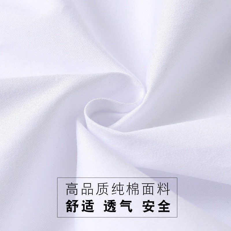 胖童短袖白衬衫男童纯棉夏季薄款白色校服大童加肥宽松儿童白衬衣