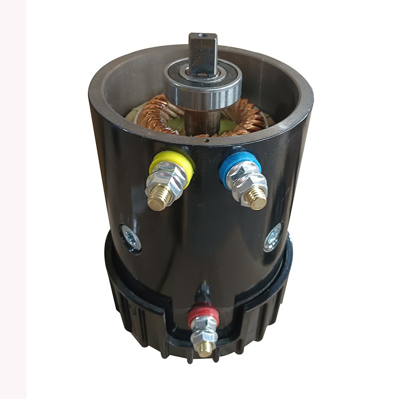 电动绞盘电机车载小吊机电机12v24V48伏卷扬机3000磅-2万磅配件图片